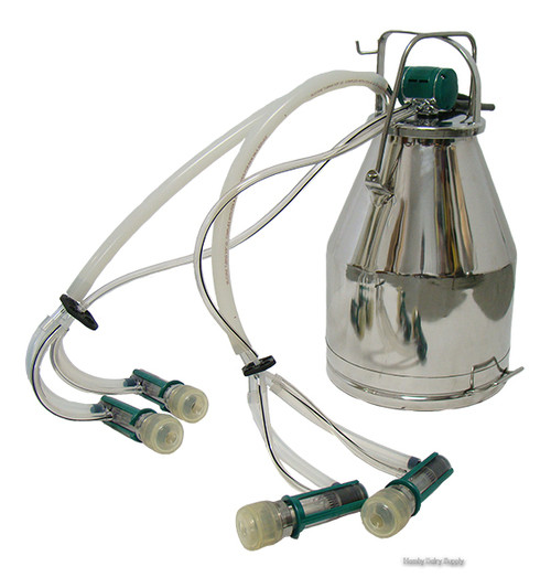 2 Goat GEA Top Flow Z Bucket Milking System with sinks & wash package Free  Shipping * Best In Class